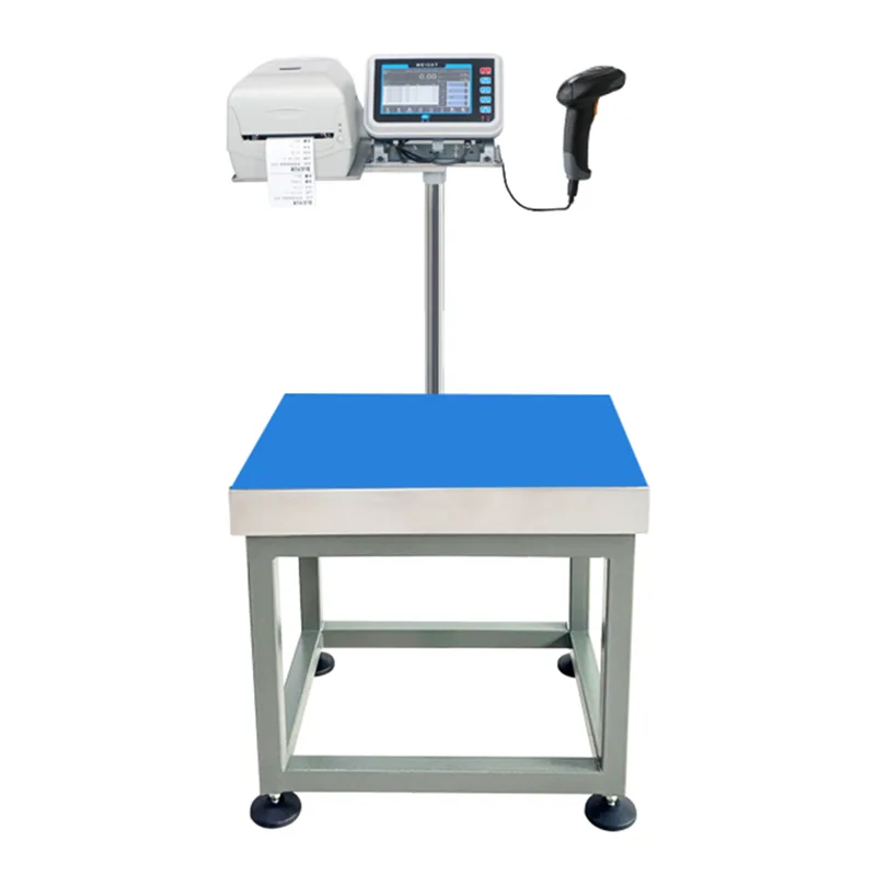 Intelligentes Platform Scale cum Barcode ENARRATIO et Typographia